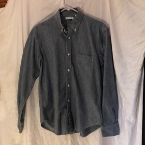 Gustin Japanese chambray, slim fit XL